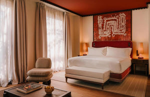 Murales cerámicos para las habitaciones del Hotel Palacio de Godoy en Cáceres