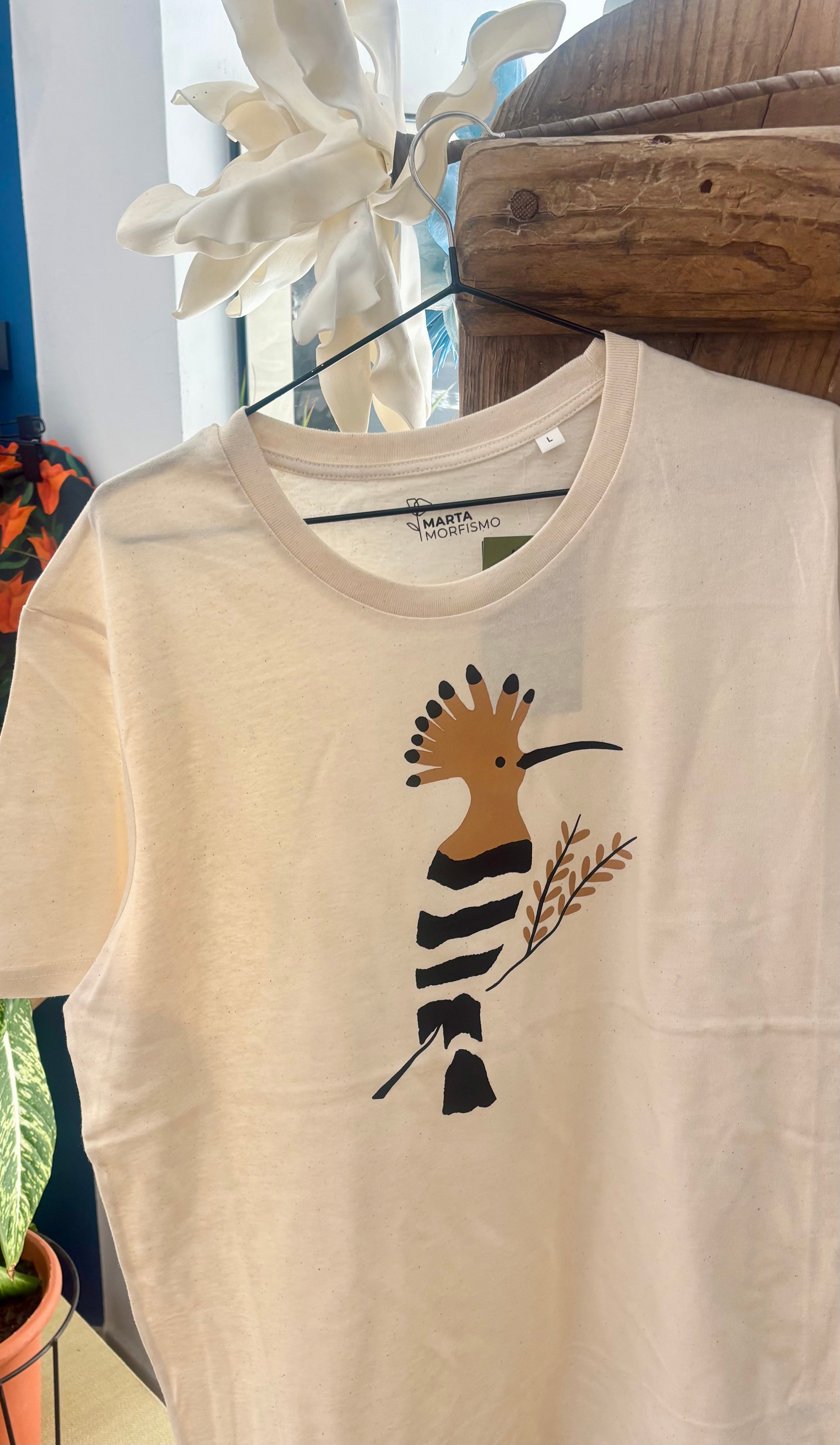 Camiseta manga corta unisex - Abubilla | Colección ARREI