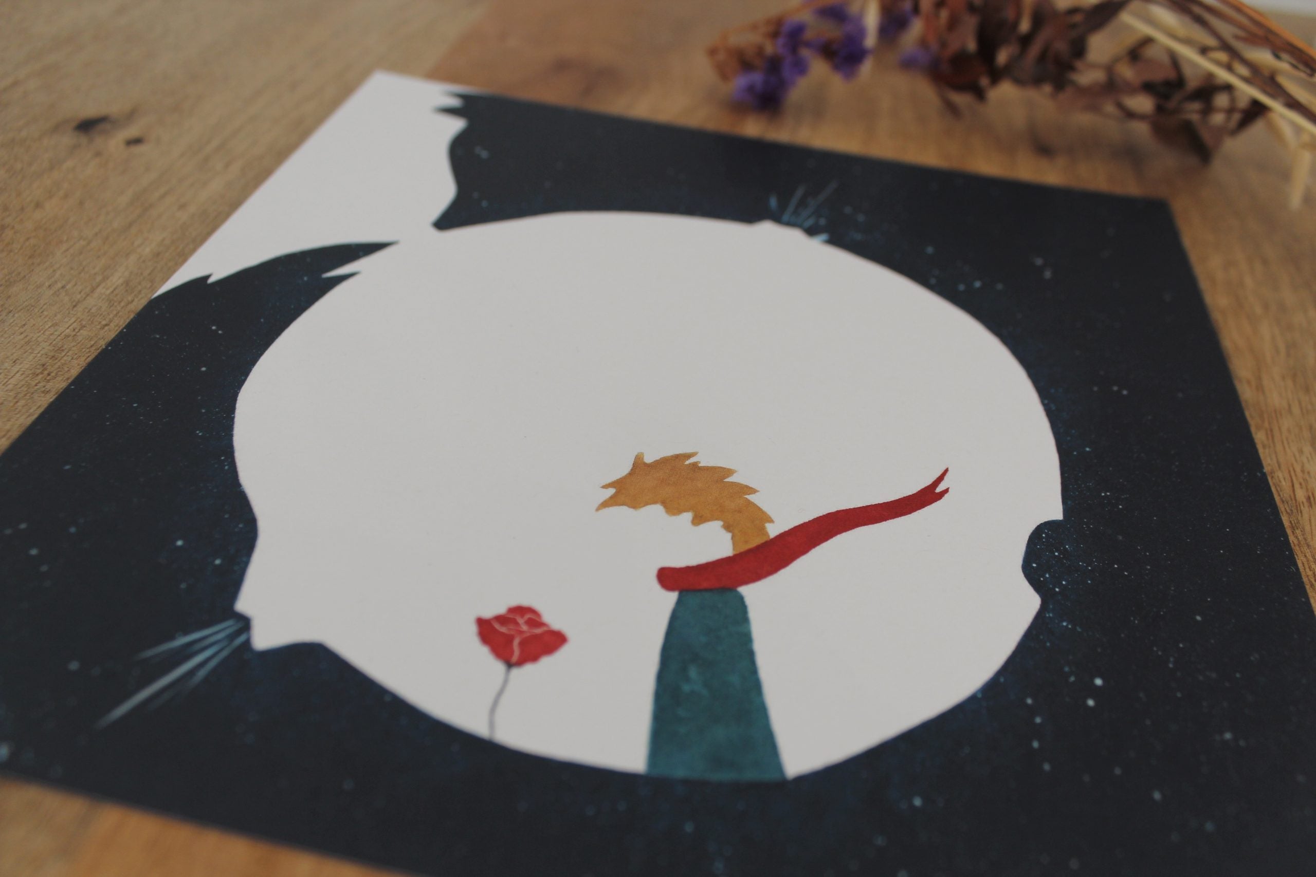 PRINCIPITO · Lámina decorativa 20 x 20 cm