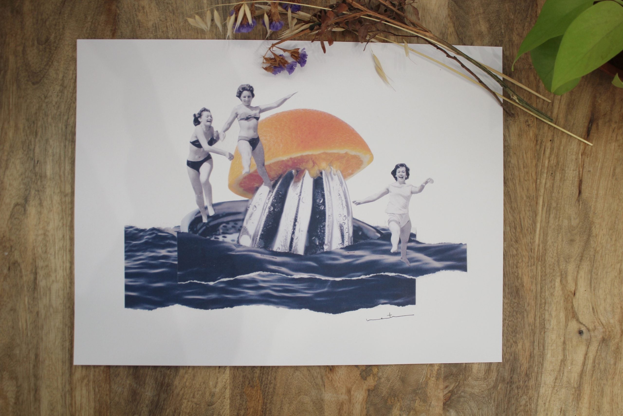 AGOSTO - Lámina 30 x 40 cm