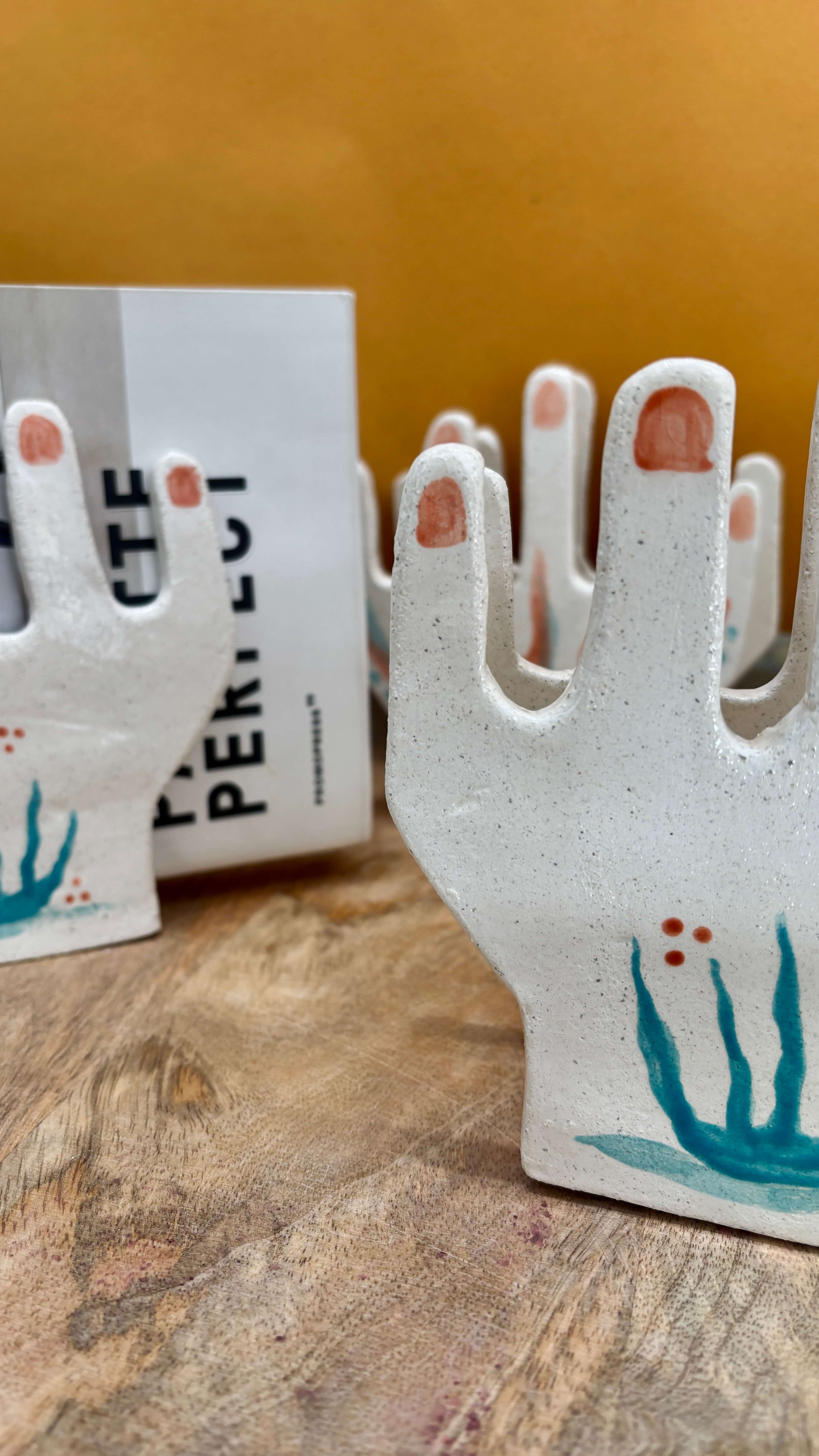 Portalibros de cerámica - INFINITO