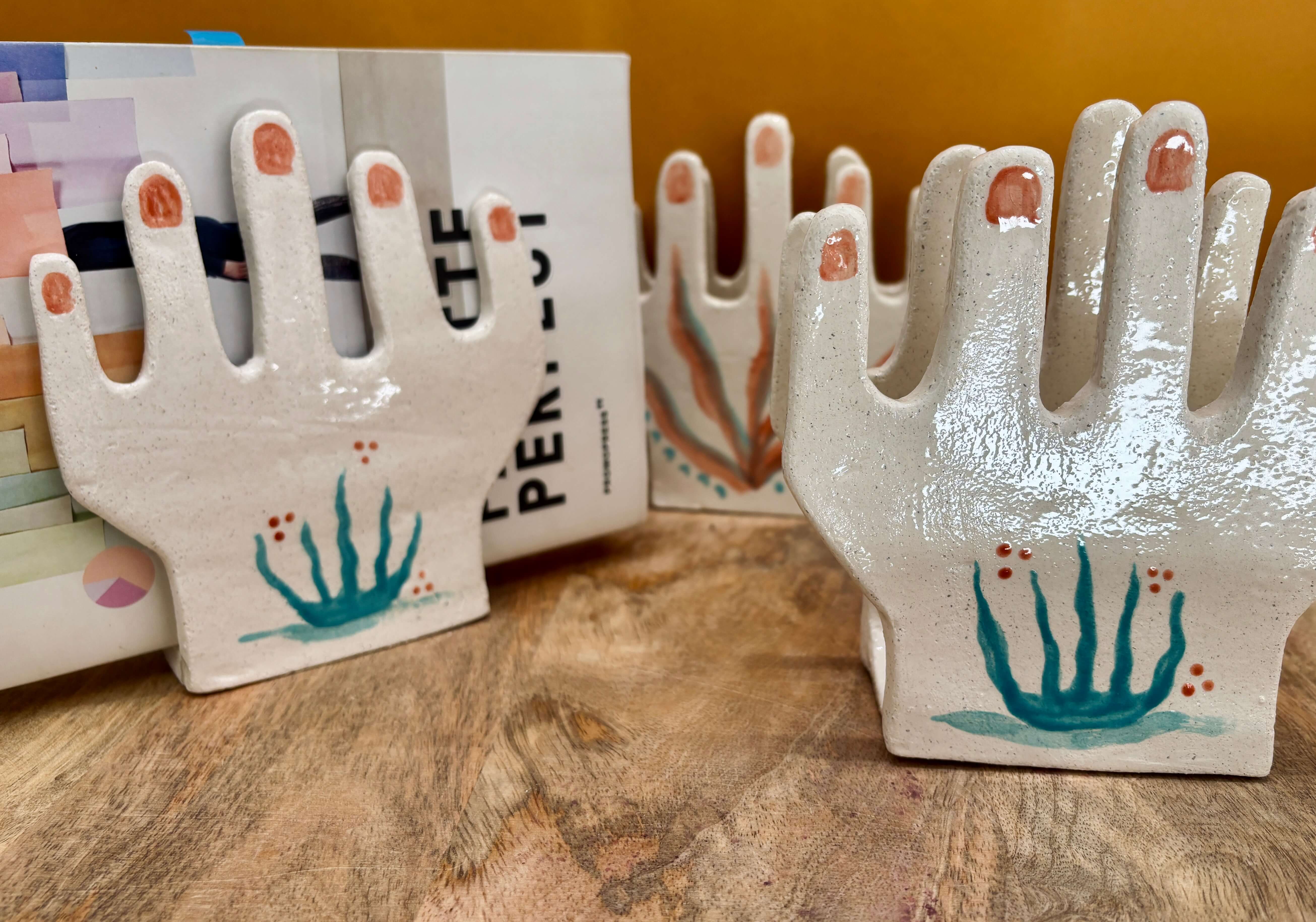 Portalibros de cerámica - INFINITO