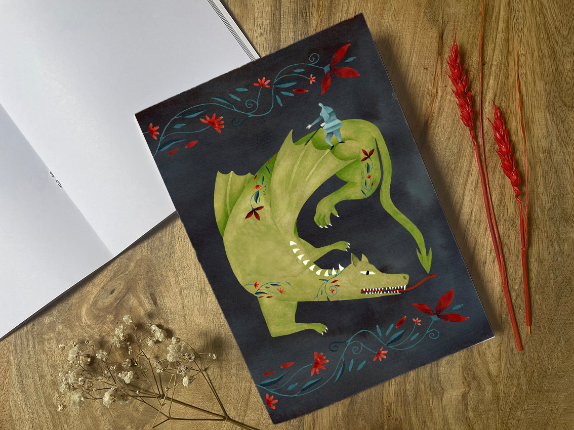 Libreta - El dragón de San Jorge | Colección ARREI