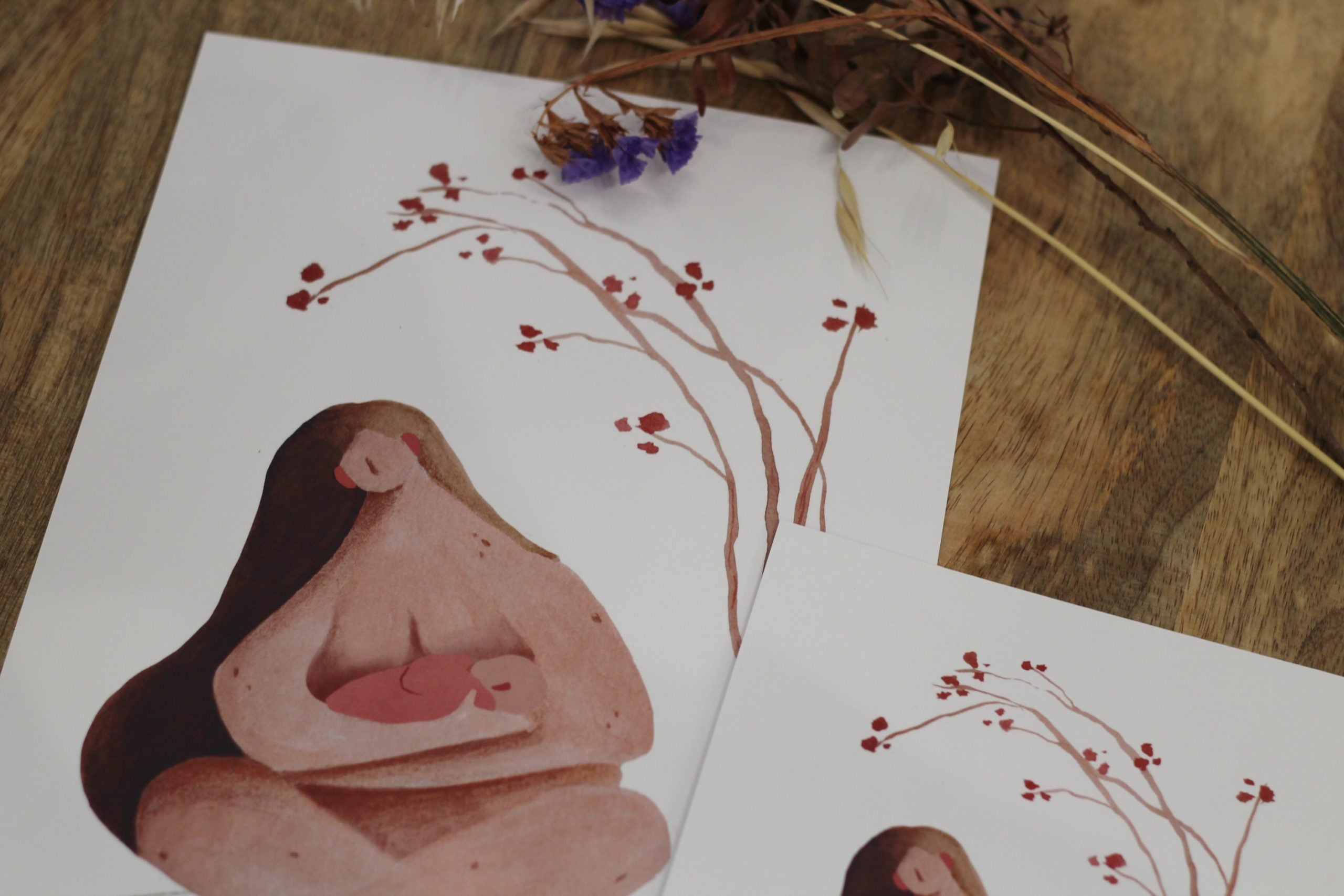 Maternidad - Lámina A4 / A5