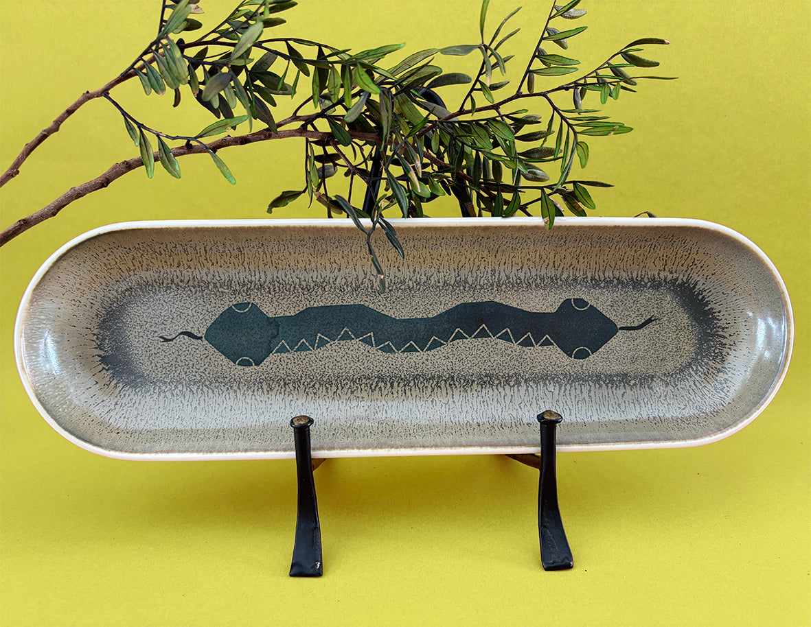 Fuente alargada Amaru  | Colección TUKUY