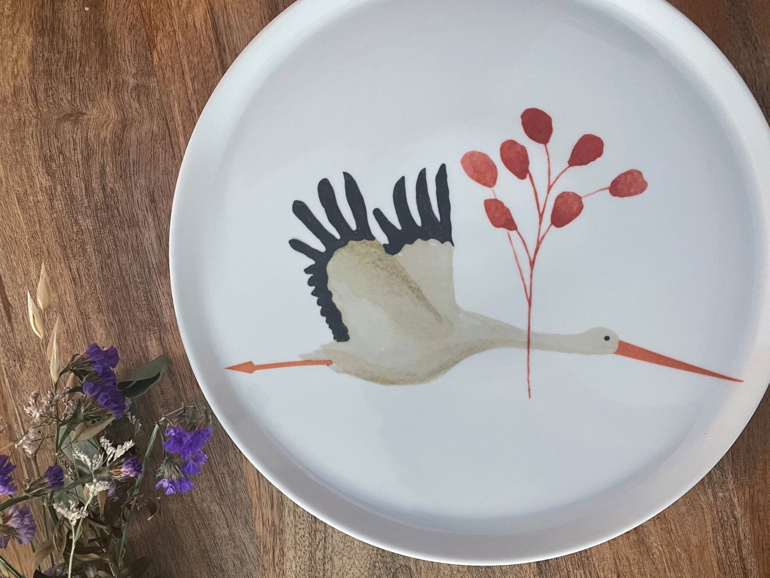 Plato grande - CIGÜEÑA