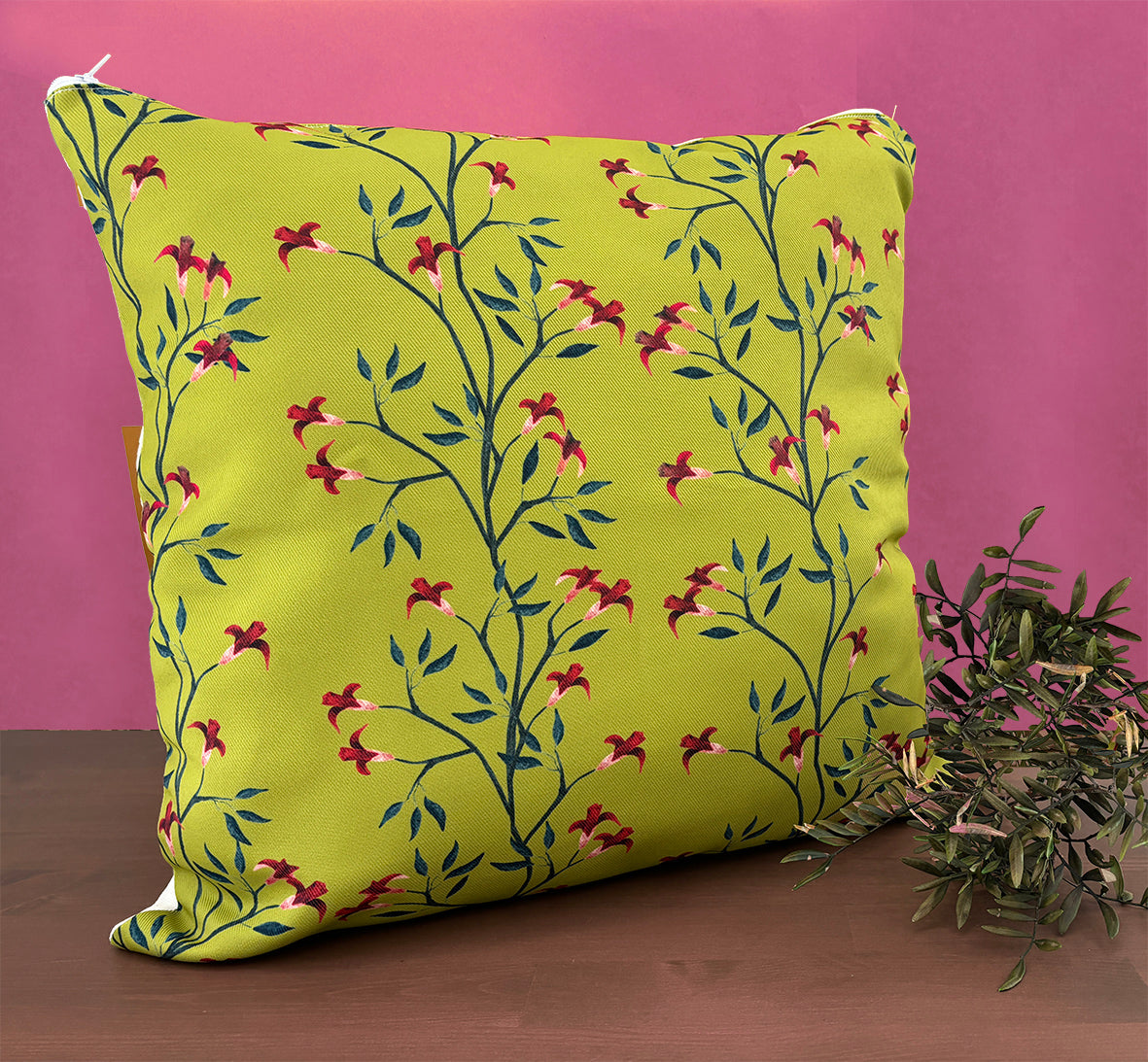 Funda de cojín Jardín Sagrado | Colección TUKUY