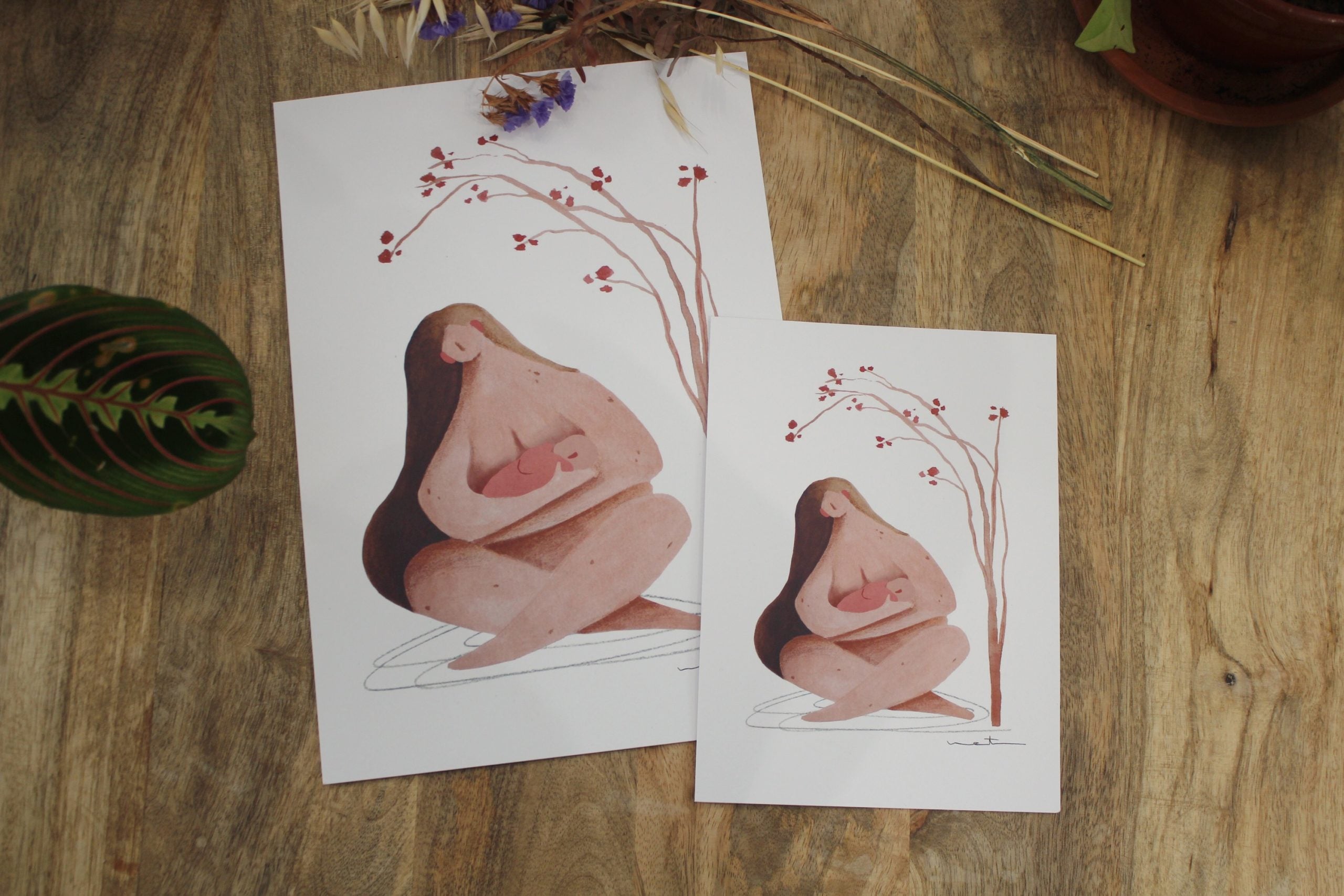 Maternidad - Lámina A4 / A5