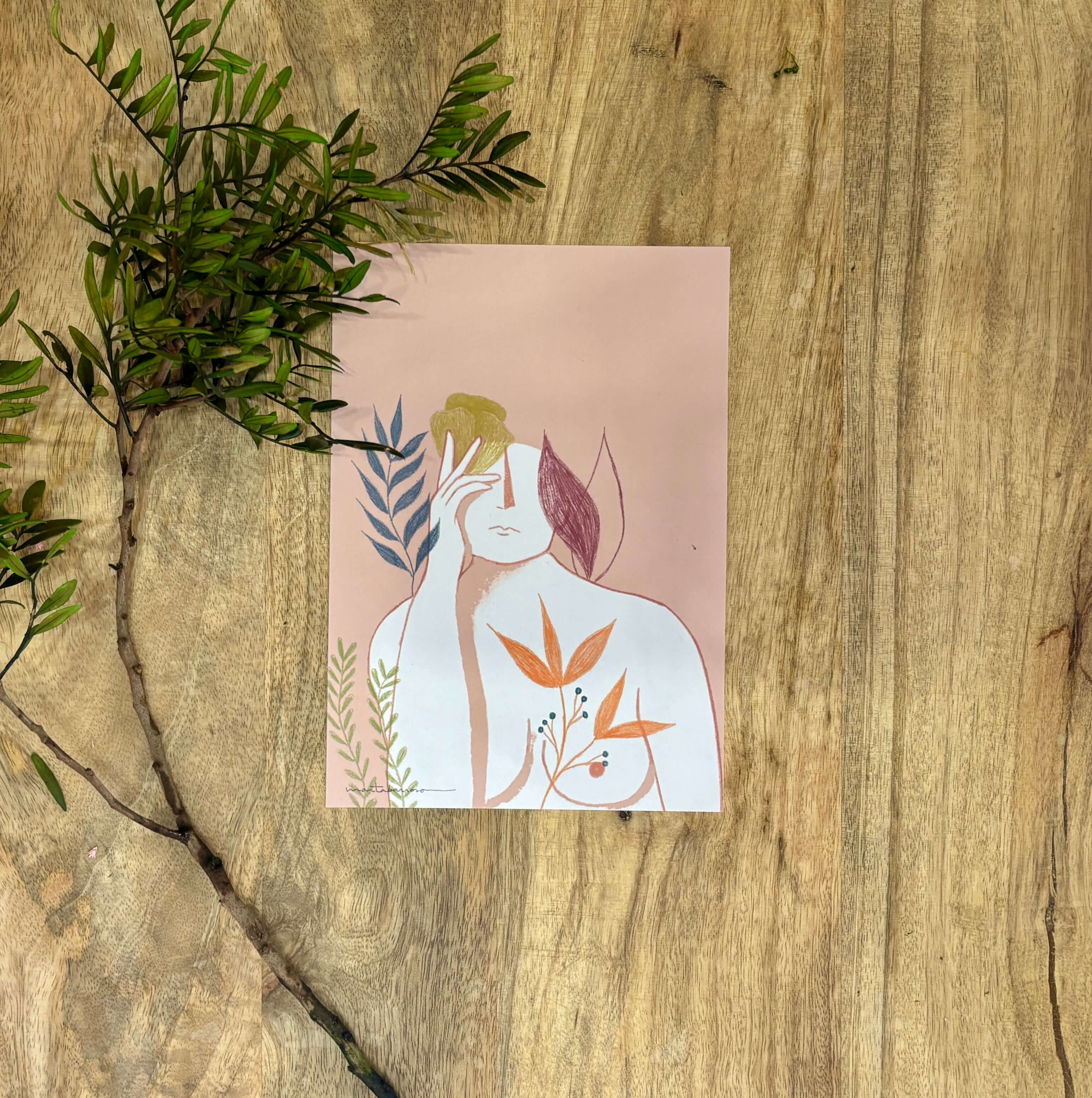 FLORECER - Lámina A5