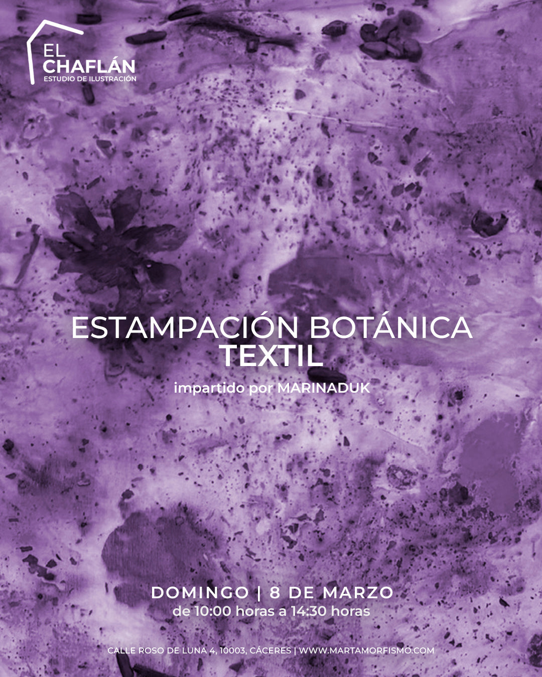 Estampación botánica textil - [08-03-2026]