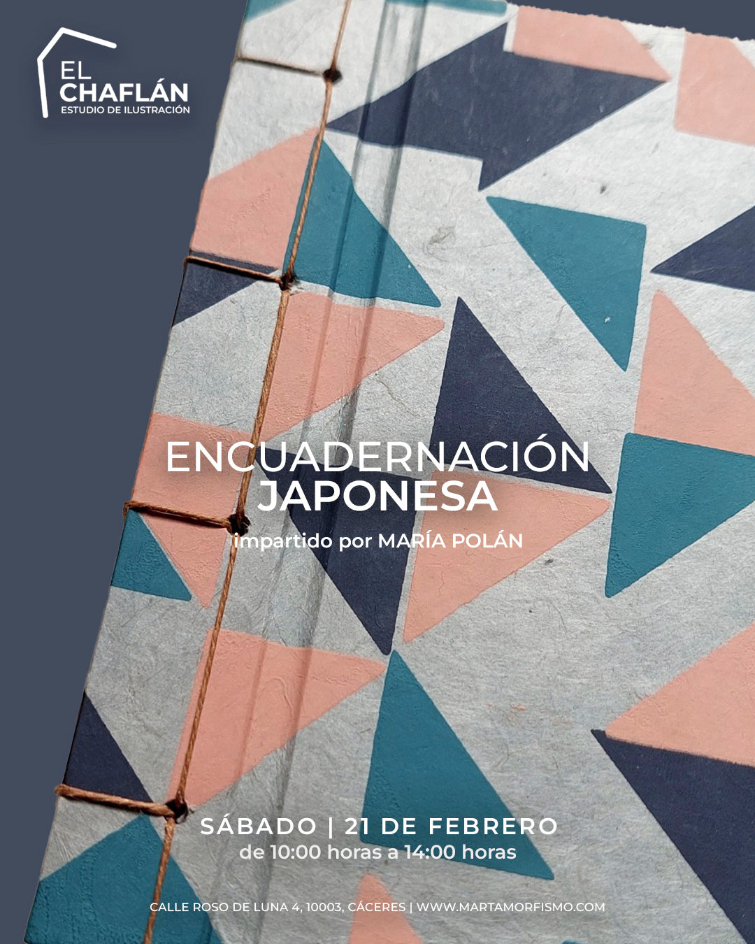 Taller de encuadernación japonesa - [21-02-2026]