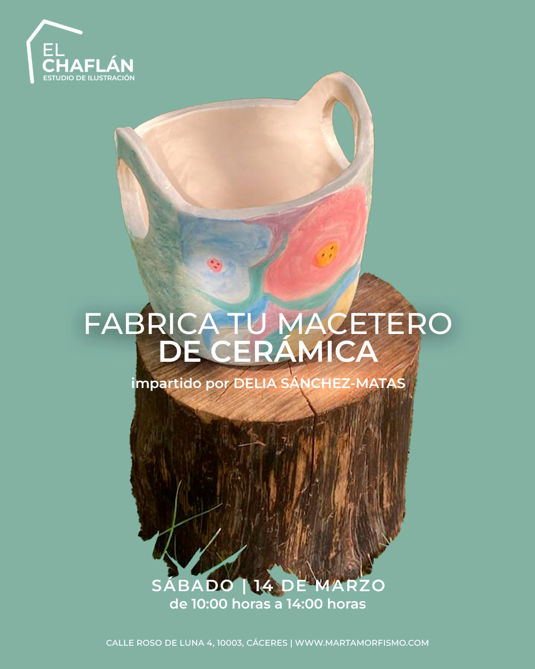 Fabrica y decora tu propio macetero - [14-03-2026]