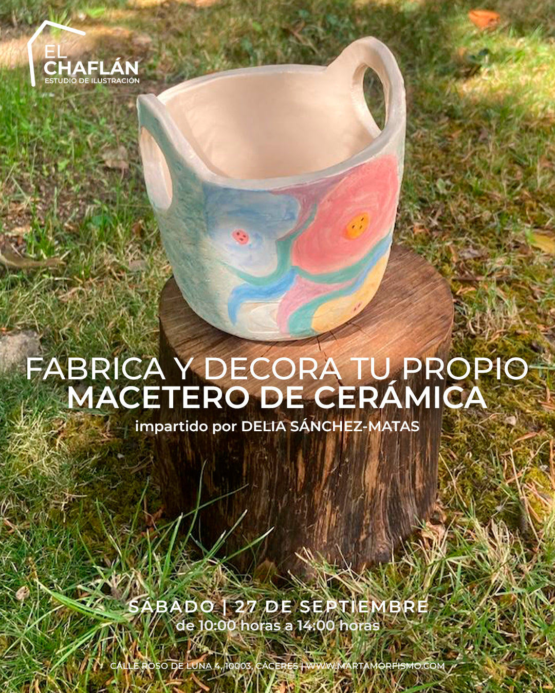 Fabrica y decora tu propio macetero - [27-09-2025]