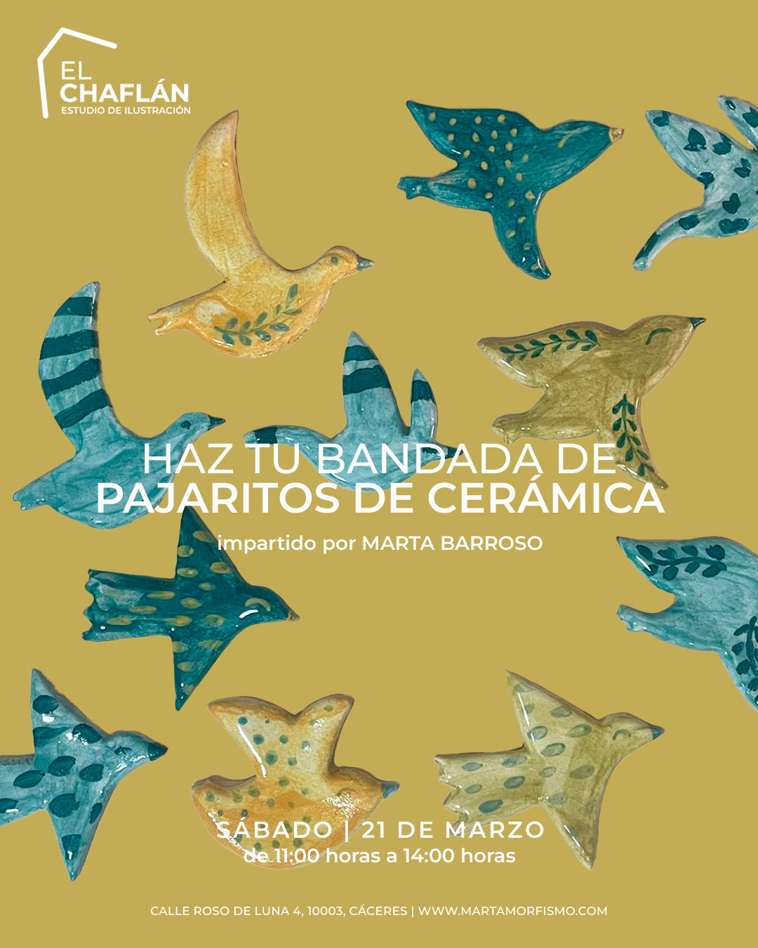 Pajaritos de cerámica - [21-03-2026]