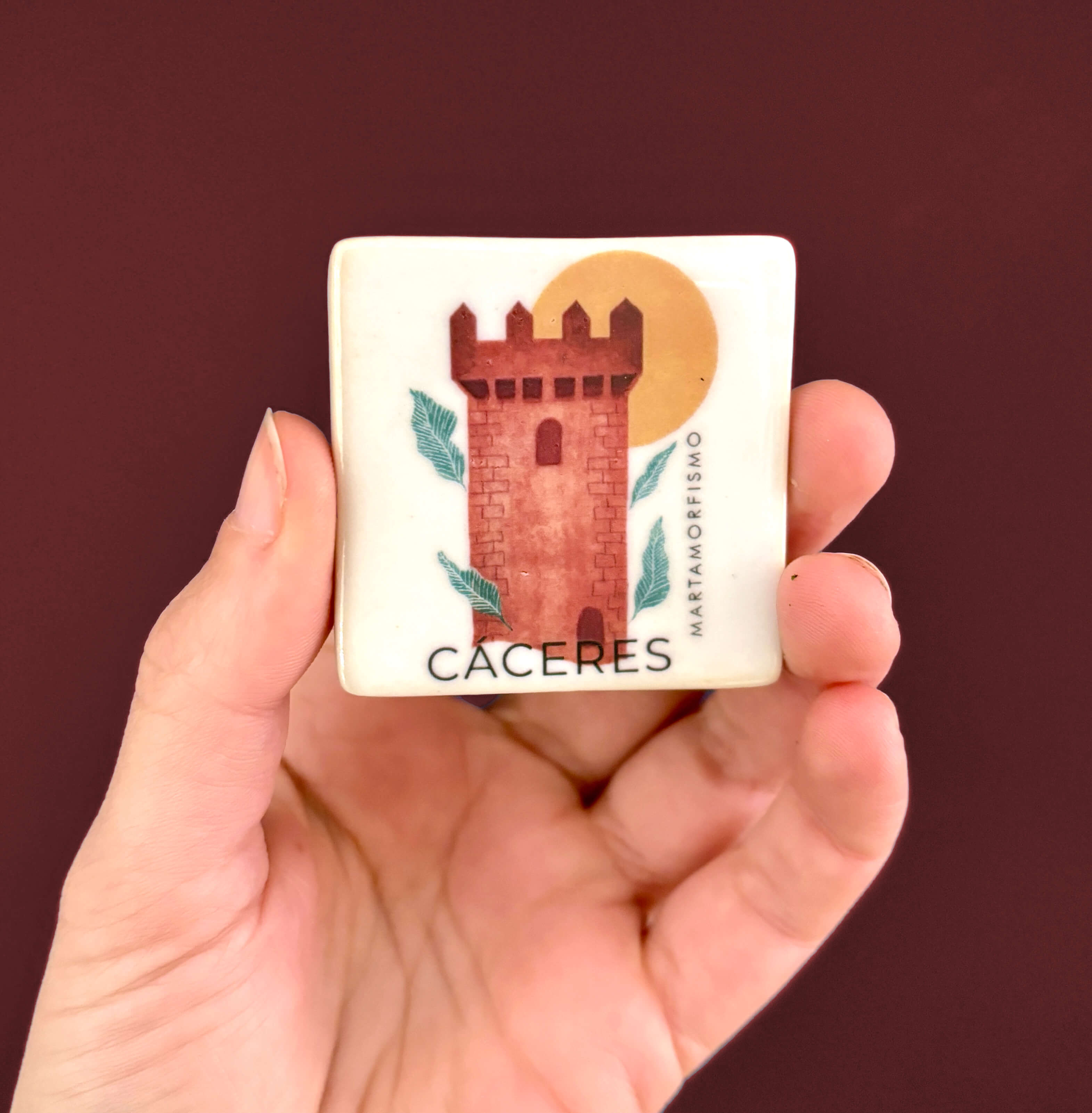 Imán - Torre de las cigüeñas | Colección ARREI