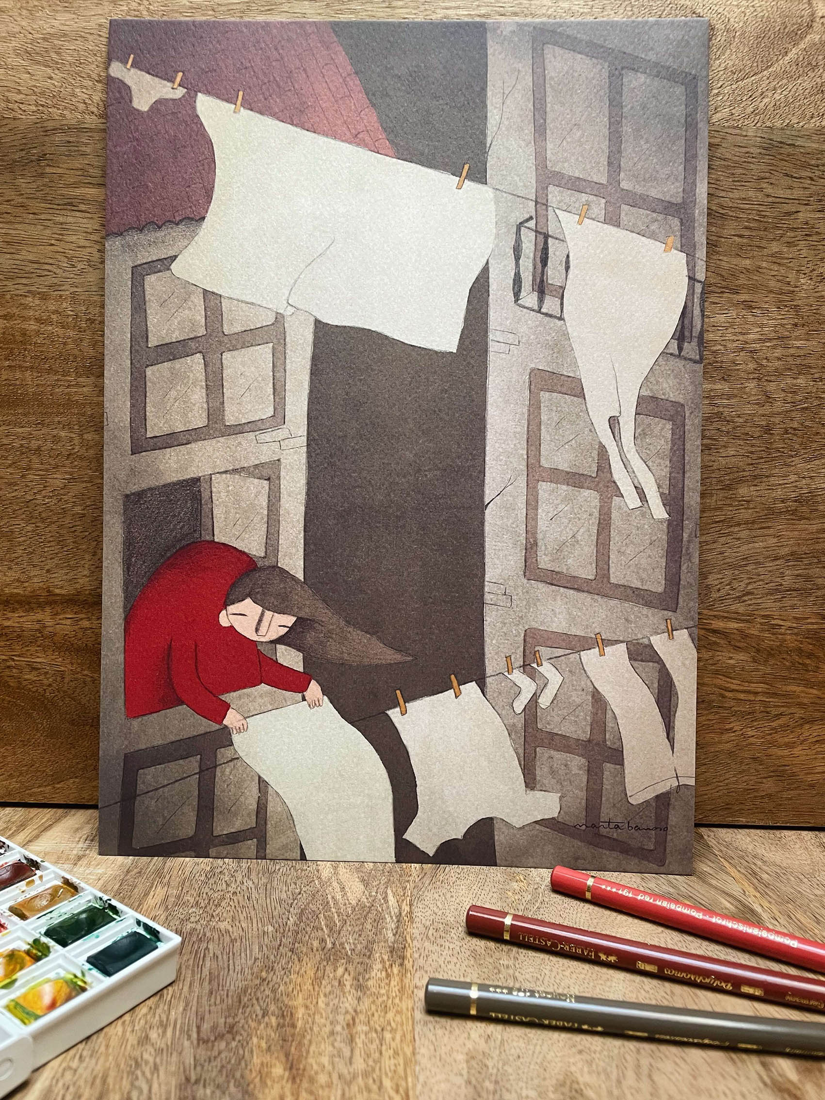 LA COLADA - Lámina A4 - A5