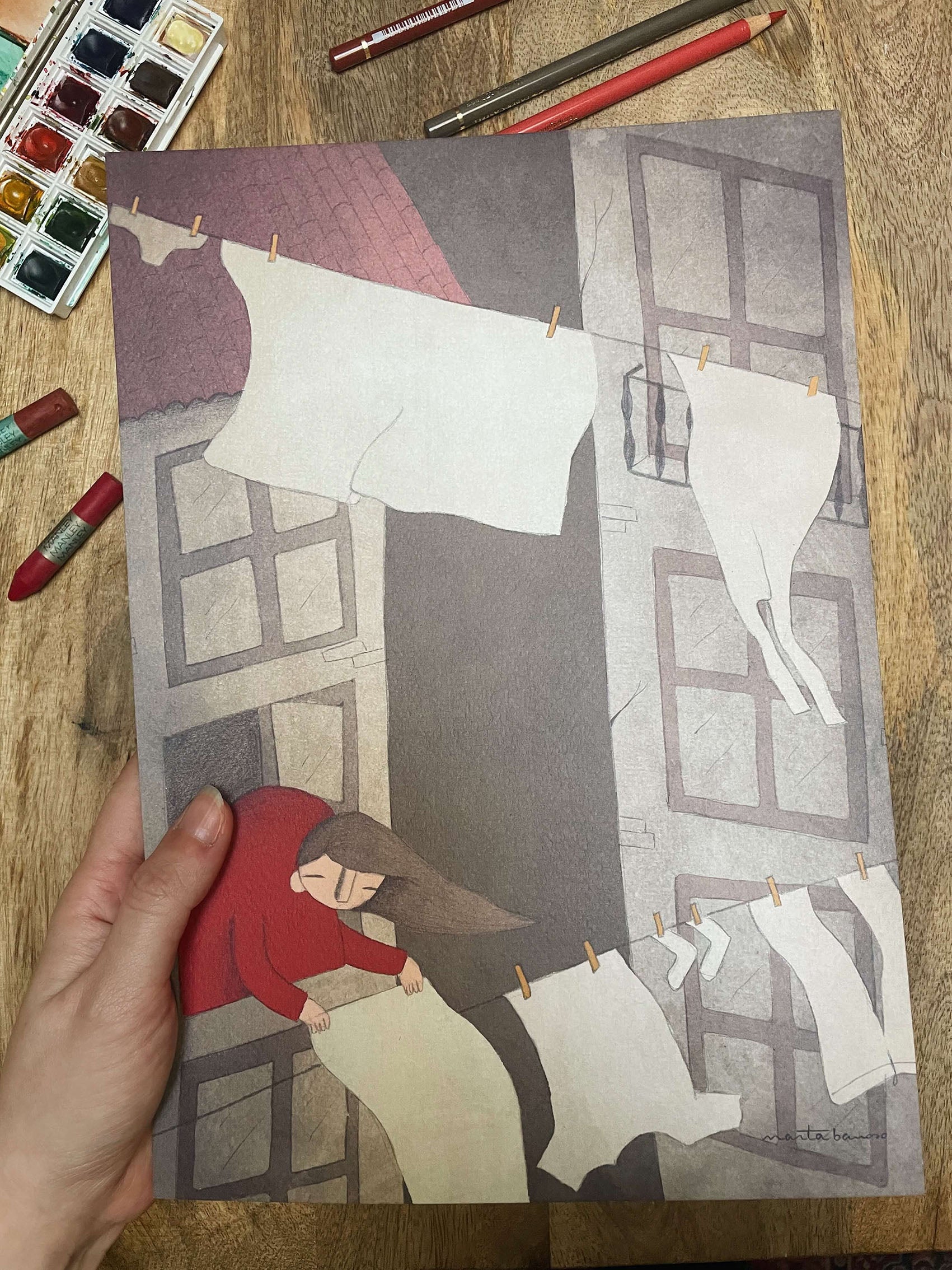 LA COLADA - Lámina A4 - A5