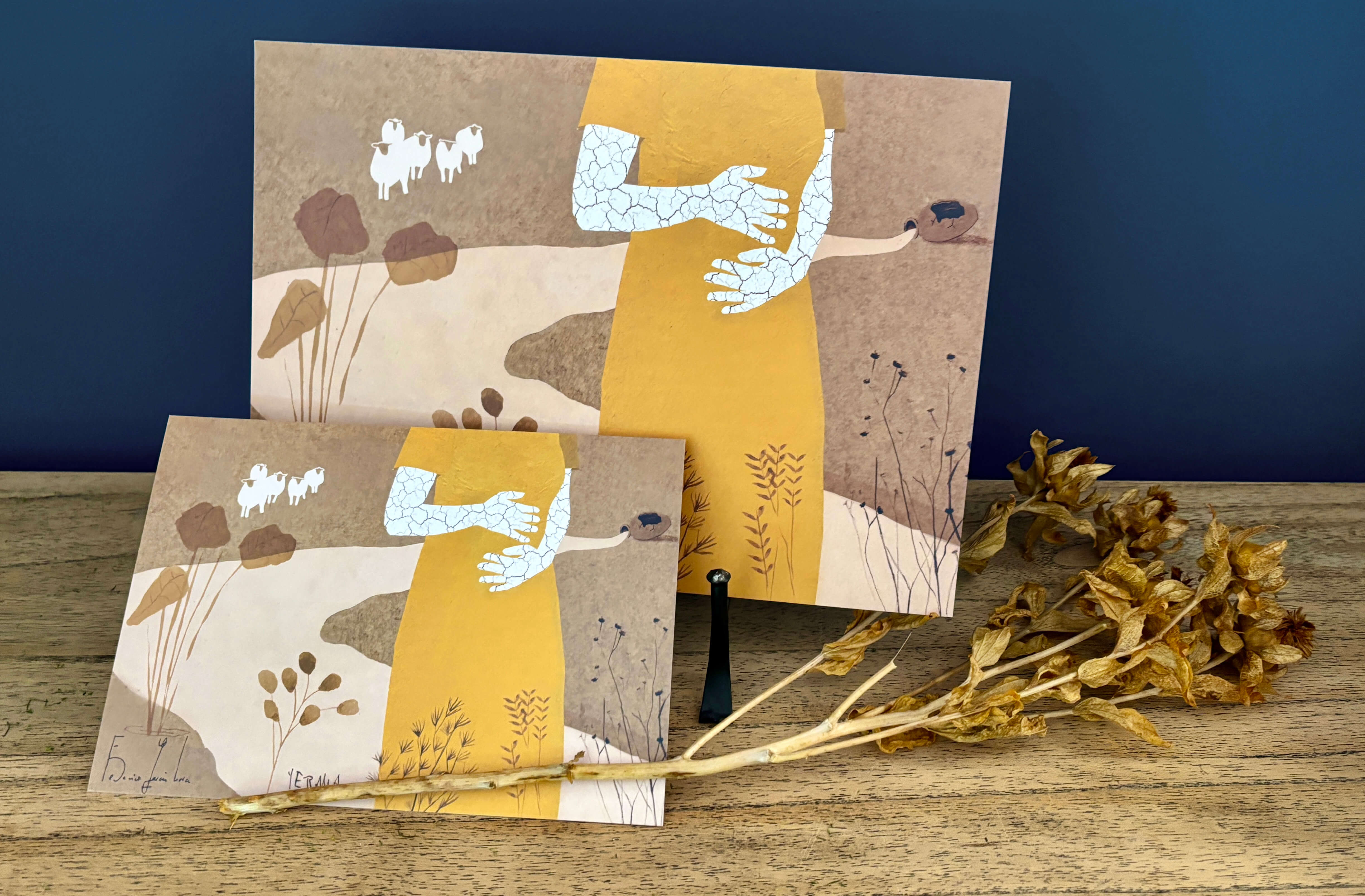 Yerma - Lámina decorativa A4/A5 | Cápsula LORCA