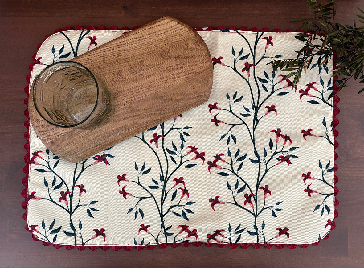 Mantel individual Jardín Sagrado | Colección TUKUY