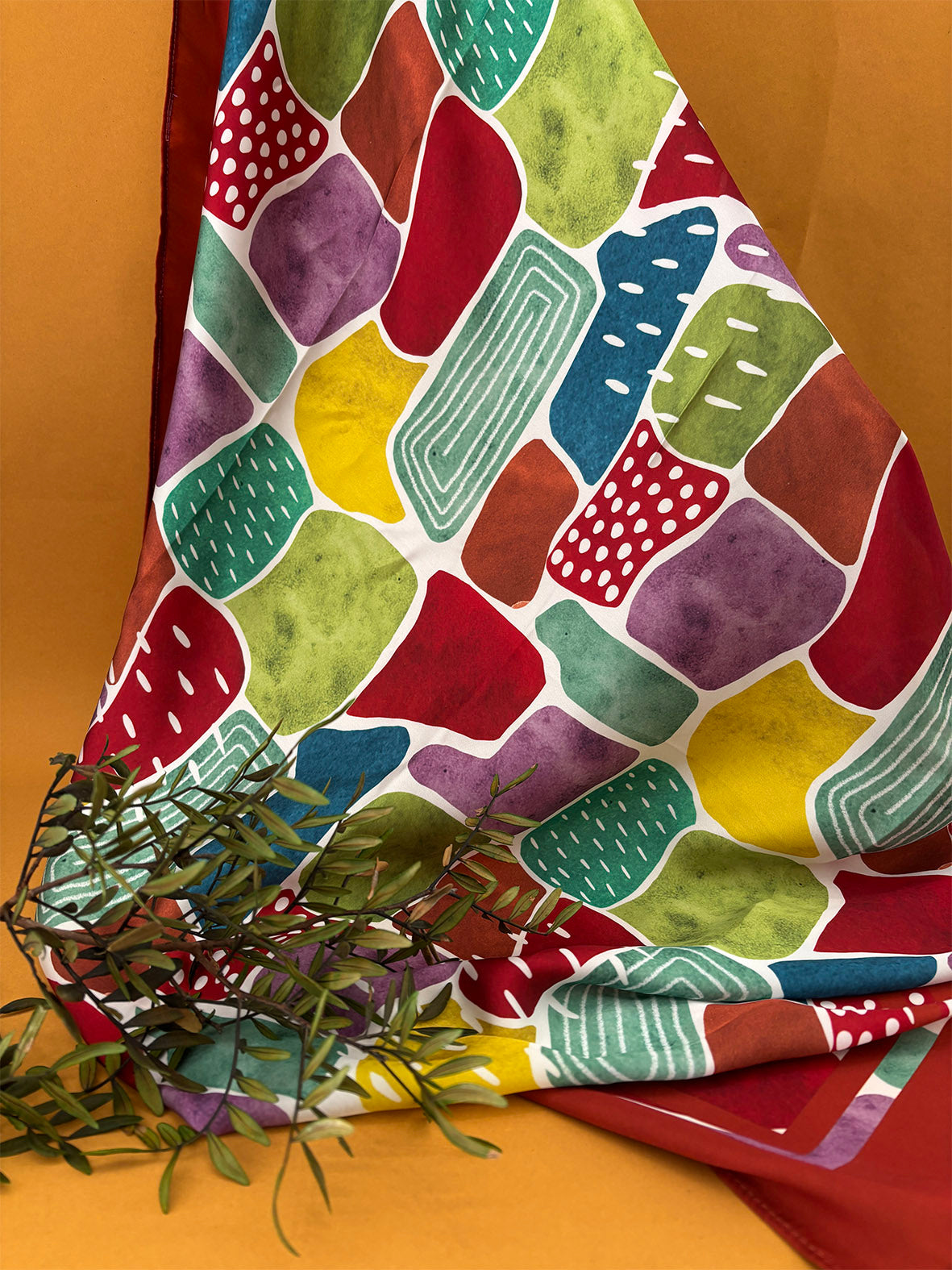 Pañuelo 70cm x 70cm Salineras | Colección TUKUY