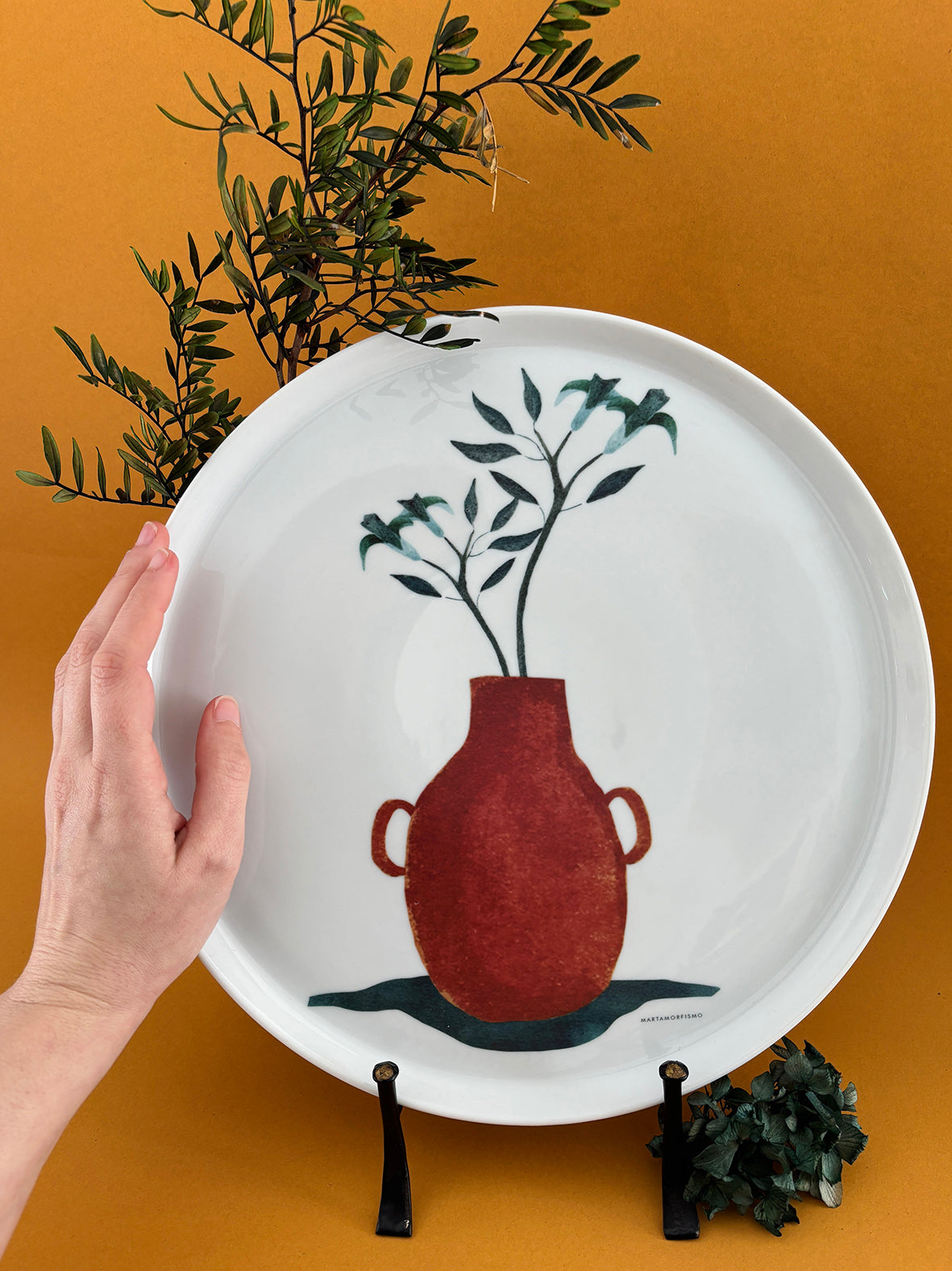 Plato pizzero Tinaja | Colección TUKUY