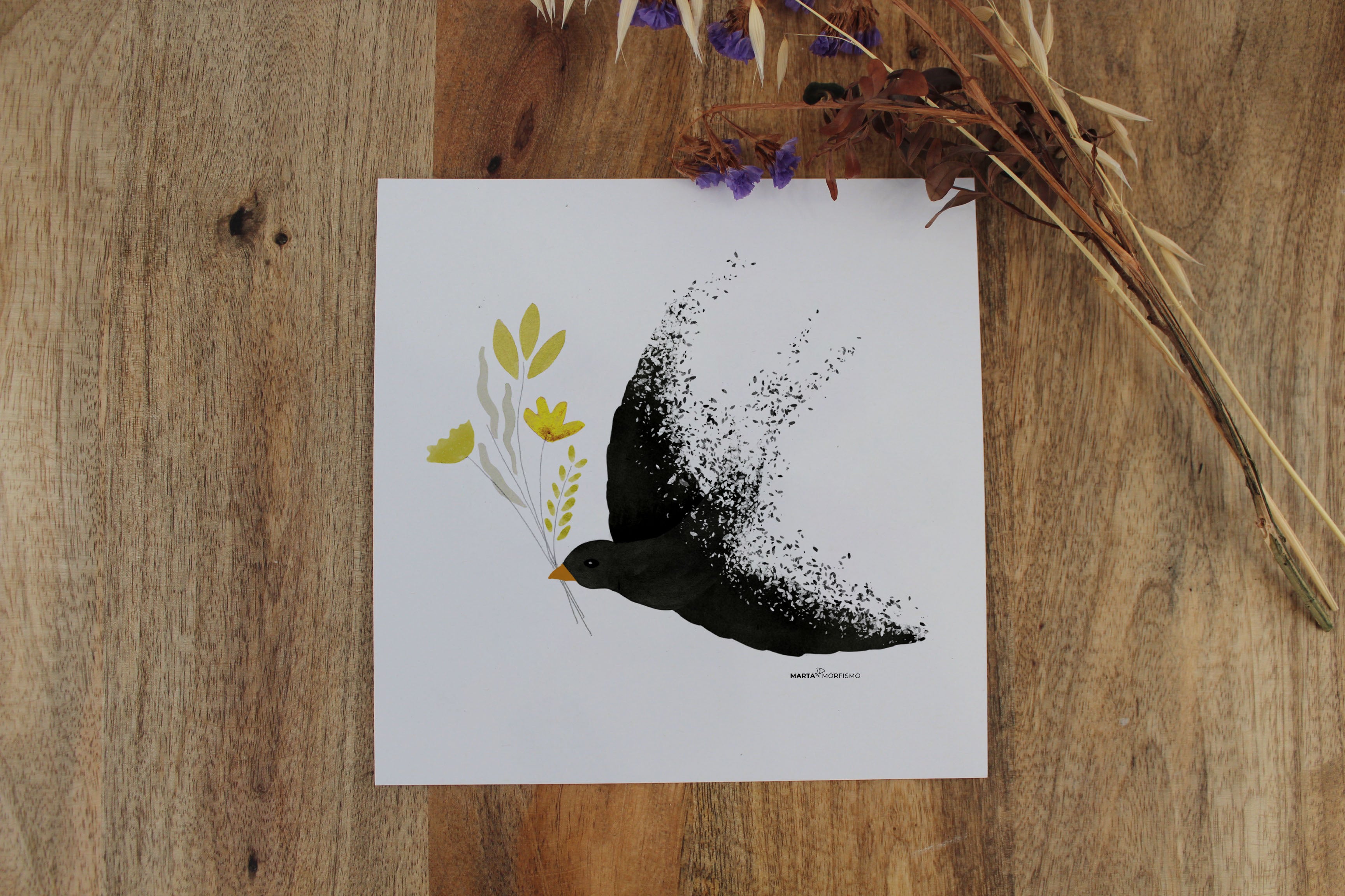 Robe - Lámina 20x20 | Venta solidaria