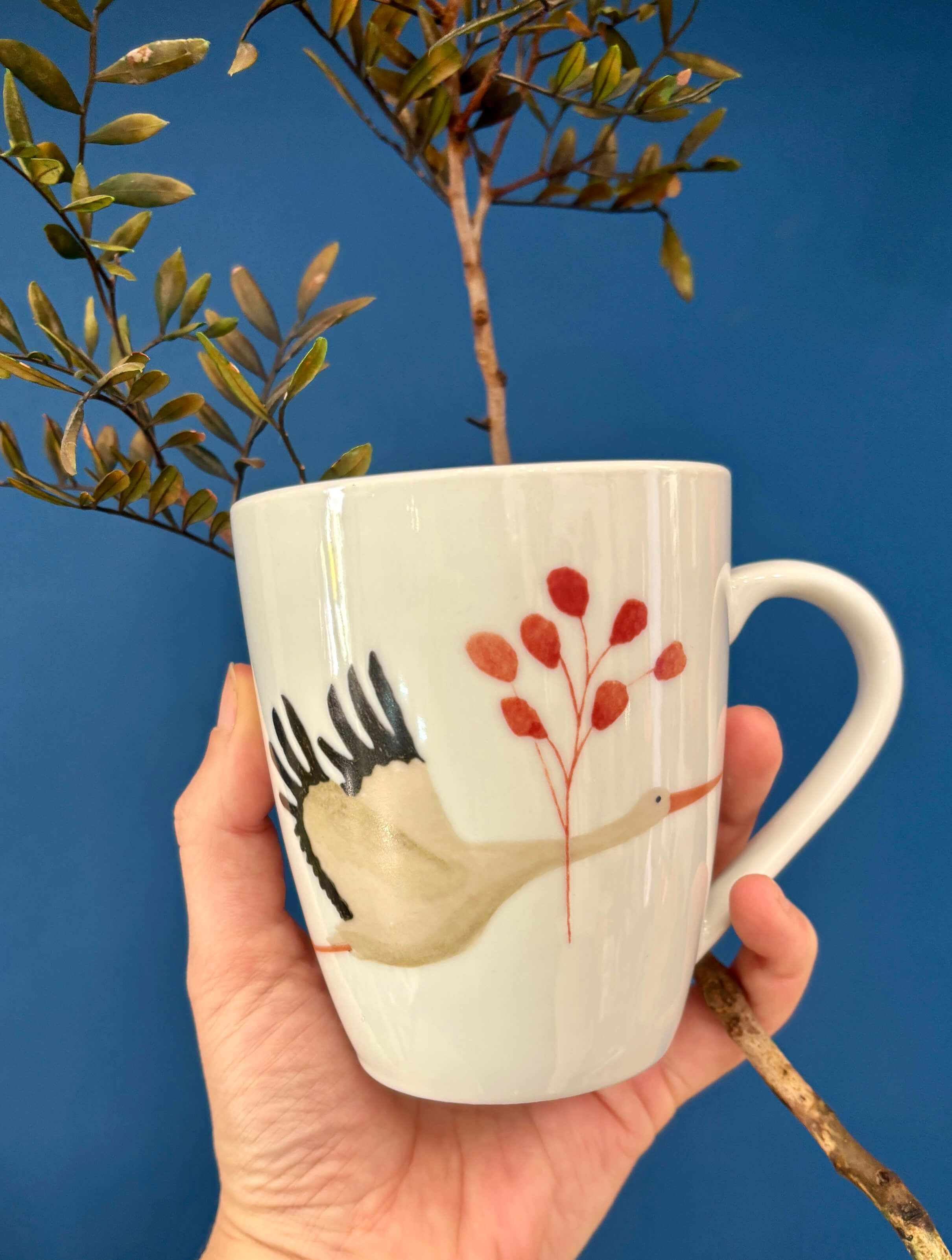 Taza de la cigüeña | Colección ARREI