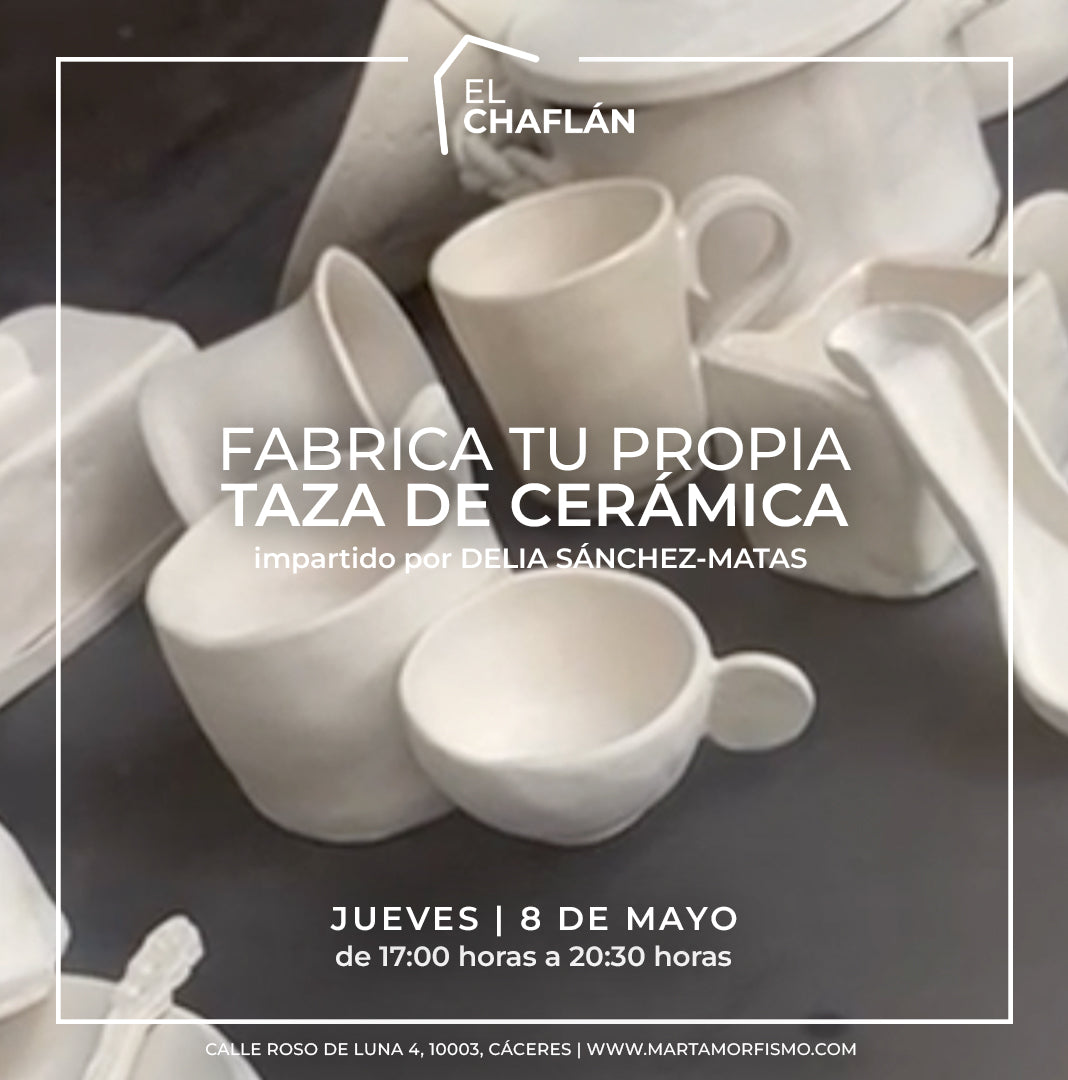 Fabrica tu propia taza de cerámica - [08/05/2025]